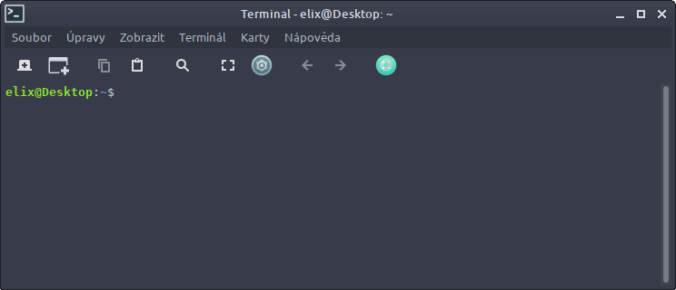 Výchozí terminál v Linuxu